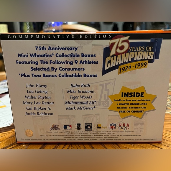 Wheaties 75 years of champions “Jackie Robinson” - Picture 2 of 2